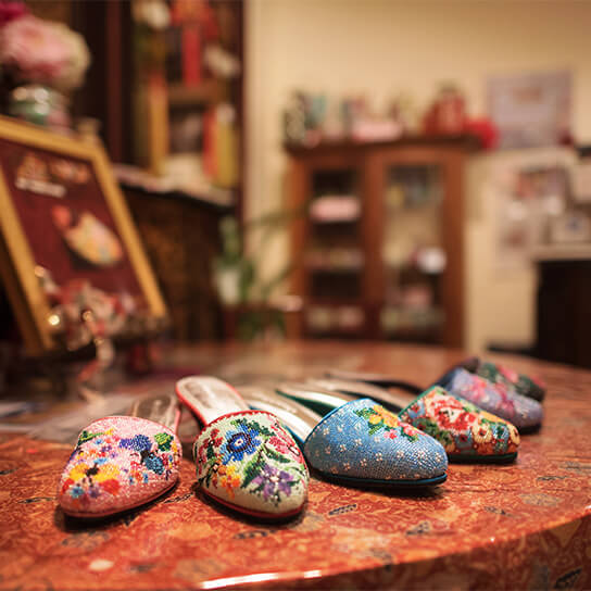 Handcrafted Footwears at Rumah Bebe store